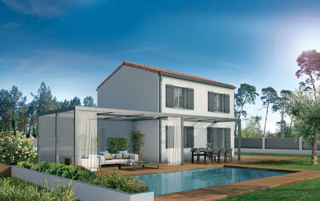 Ref:41906 - Villa de 85m² 3 chambres à UCHAUD