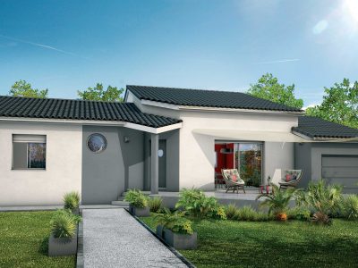 Ref:42035 - Maison à bâtir de 113 m² plus garage à Cugnau...
