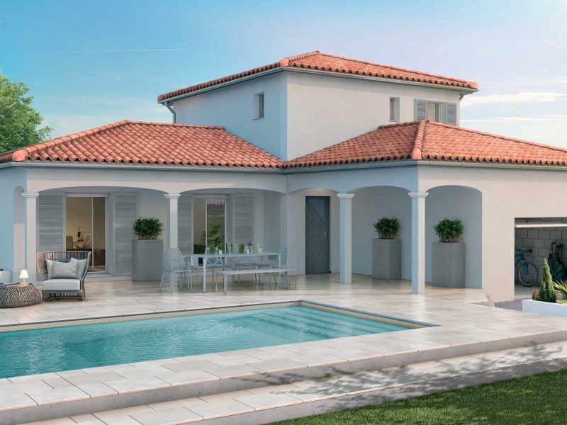 Ref:42044 - villa provençale 116m² suite parentale garage
