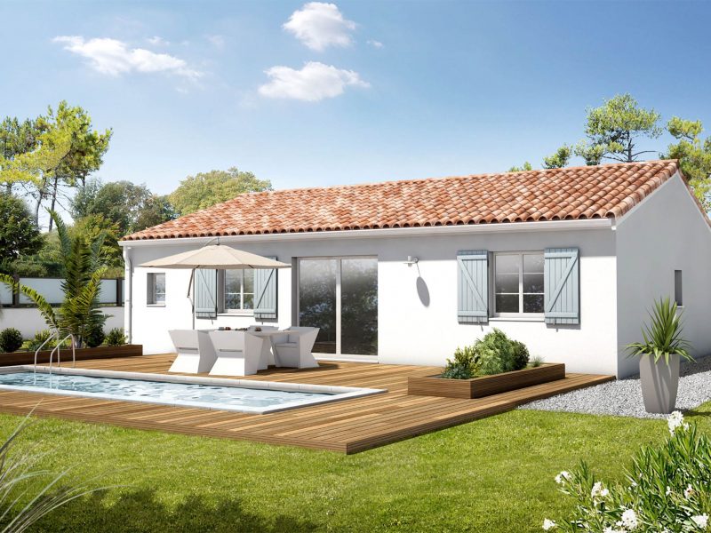 Ref:42074 - VILLA 4 Pièces, garage