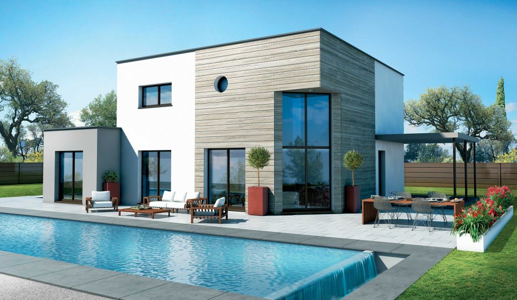 Ref:40501 - Villa contemporaine sur Plaisance du Touch