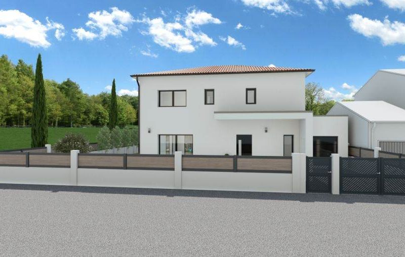 Ref:42405 - Très beau projet de construction Villa 120 m²...