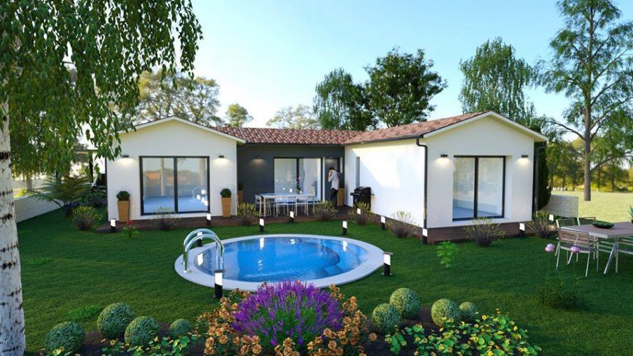 Ref:41603 - VILLA PLAIN PIED A CONSTRUIRE SAINT FELIX DE ...