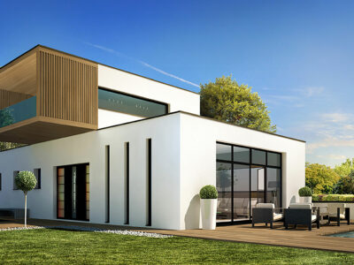 Ref:42470 - Conception de votre villa contemporaine sur p...