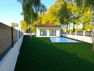 Ref:43029 - Villa PP avec terrasse couverte sur 763 m² à ...