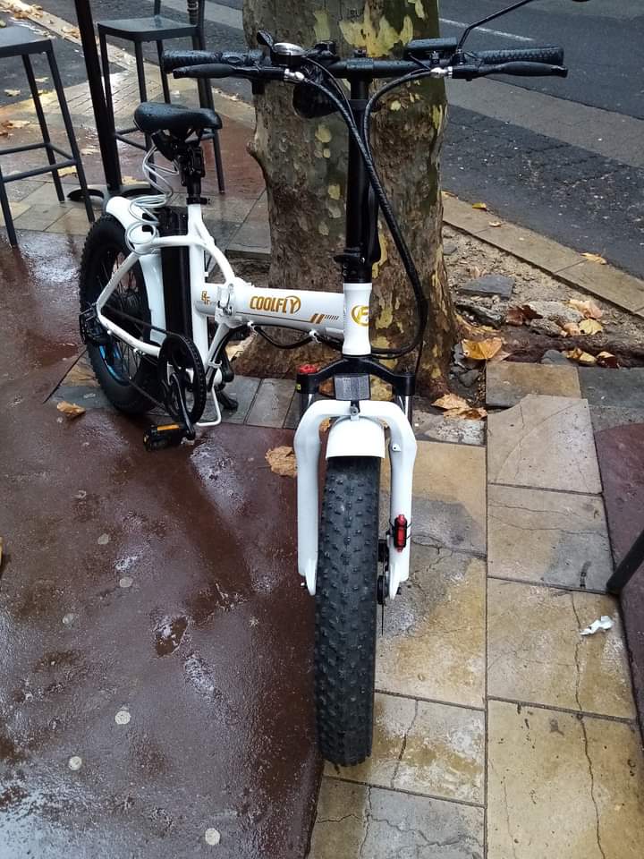 Vélo électrique pliable + une 2ème batterie neuve
