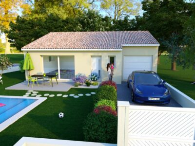 ST GENIES COMOLAS - MAISON 2 chambres sur jardin 350m² - Nouvelle réglementation thermique RE 2020