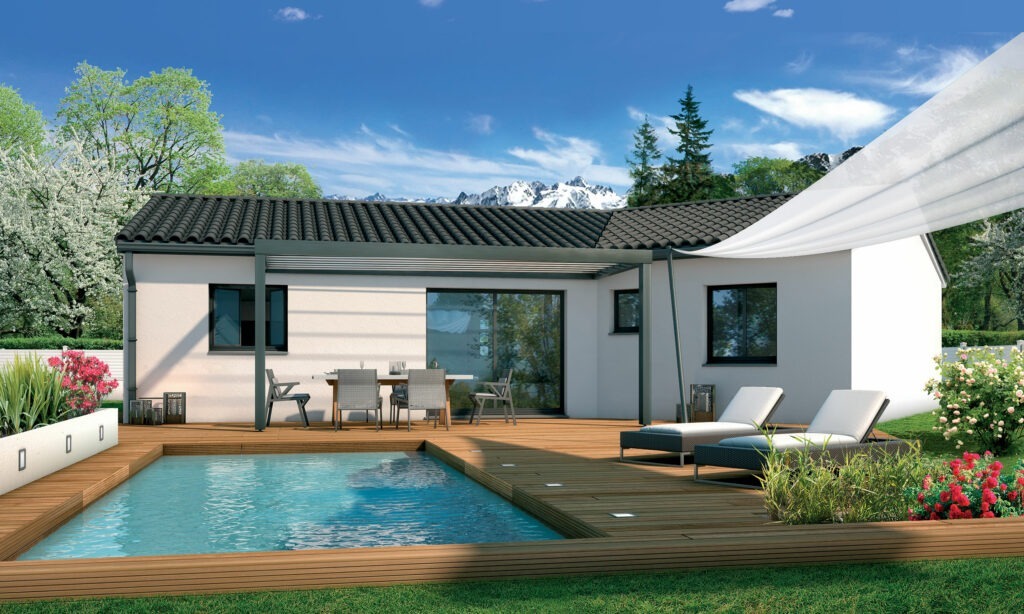 Ref:10470 - terrain plus maison a cruzy