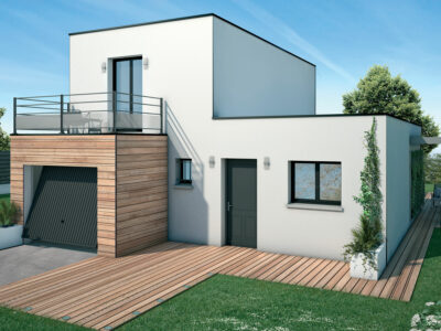 Ref:11058 - 34450 VIAS villa contemporaine F4 garage