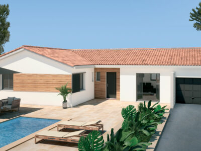Ref:11374 - 34500 Béziers villa 3 chambres avec garage pr...