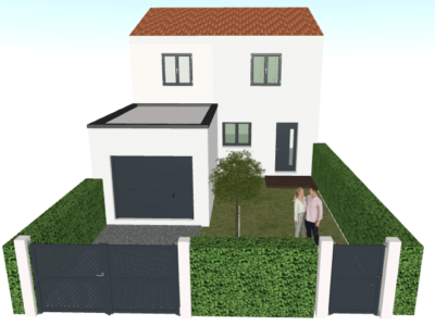 Ref:45032 - proche Alenya villa 100 m² habitables, 4 cham...