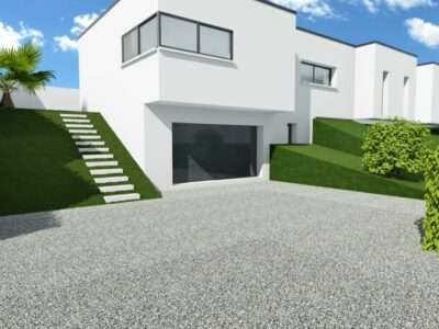 Ref:45168 - villa contemporaine 150m² habitables