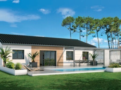 Ref:12216 - Votre maison plus terrain sur Aigues-vives