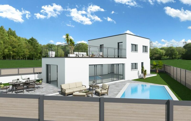 Ref:46020 - villa d'architecte 151m² habitables