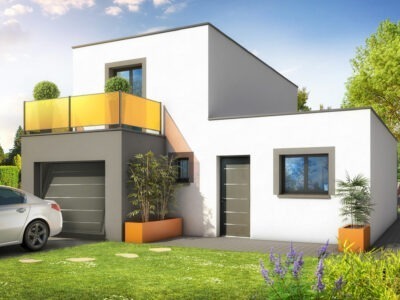 Ref:46054 - Villa à construire toit plat à Saint Nazaire ...