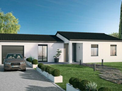 Ref:46291 - Villa 90 m² 3 chambres + garage à Bouloc