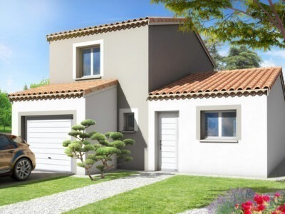 Ref:46377 - Cugnaux villa 110 m2 + Terrain de 400 m2