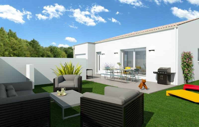 Ref:12730 - 34410 Sauvian sud de Béziers Villa F4 neuve d...