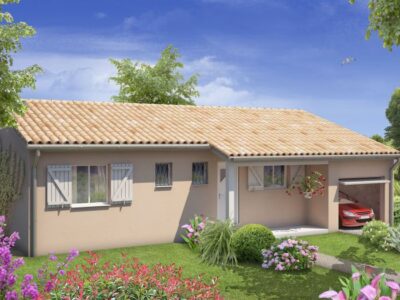 Ref:47948 - Villa plain pied 5 pièces 100 m² habitable su...