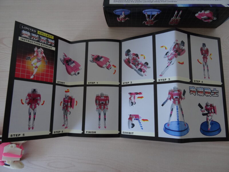 Igear MGT-01 / Transformers Arcee, Female Autobot, collection, 100% complet, Pas Takara, jouet, robot