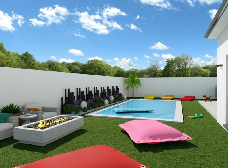 Ref:13296 - Villa neuve F4 de 100 m² + 18 m² de garage su...