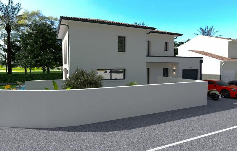 Ref:13374 - RARE villa 5 pièces avec garage et vide sur s...