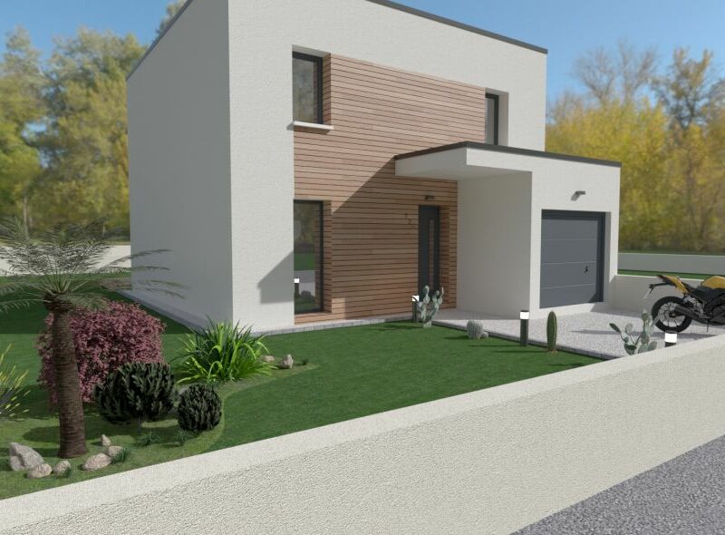 Ref:13388 - Villa moderne 100 m² terrain 350 m² Sainte cr...