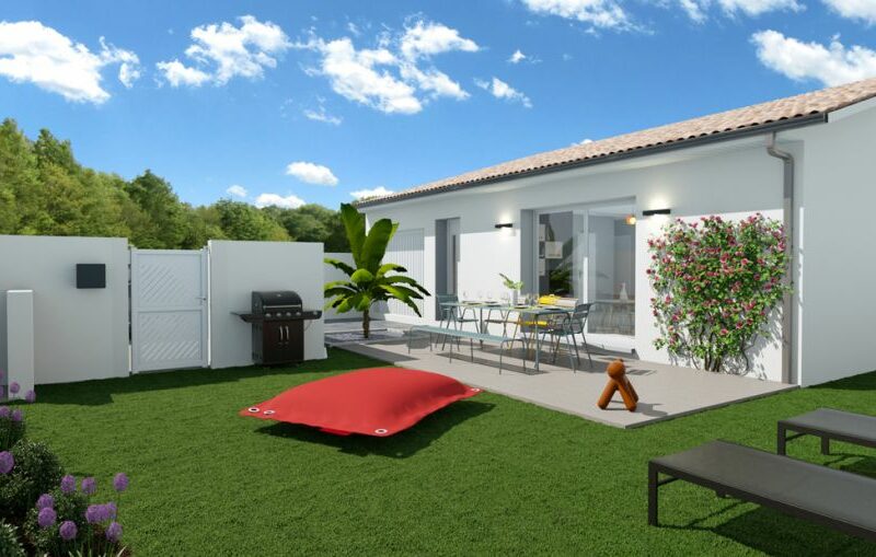Ref:13606 - Villa F4 de plain avec 85 m² habitable sur un...