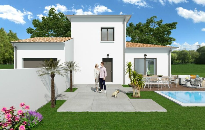 Ref:48861 - VILLA MODERNE 94 m² habitables + garage SAUBE...