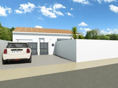 Ref:13574 - 34400 Lunel villa F4 à construire