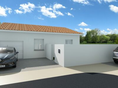 Ref:13867 - 34440 Nissan lez Enserune villa F4 avec garag...