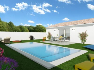 Ref:14028 - Villa F4 neuve de qualité sur 320 m² de terra...