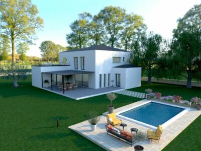 Ref:48998 - Magnifique maison contemporaine de 166 m² + U...