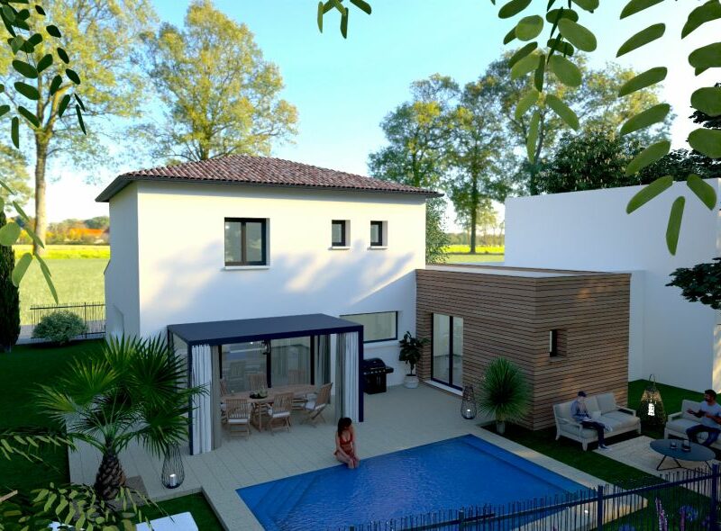 Ref:49185 - Villa contemporaine stylée de 120 m²