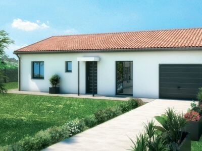 Ref:14297 - Terrain à batir 780 m² Villa plain-pied 90 m²...