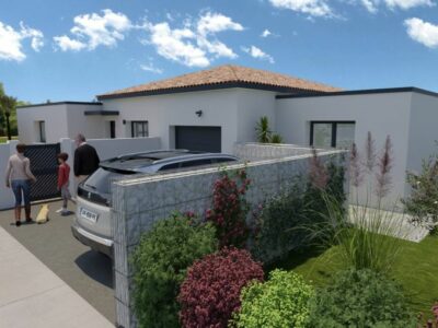 Ref:49886 - Villa contemporaine avec garage à Fleury