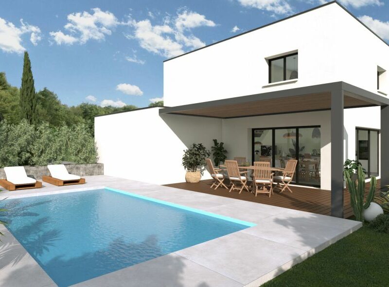 Ref:50004 - Montgiscard Projet de construction villa 3 c...