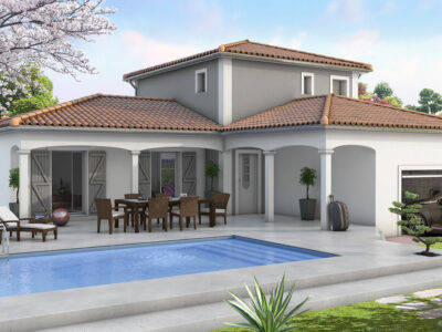 Ref:50118 - Villa de 120m² avec grand garage à Barbaira