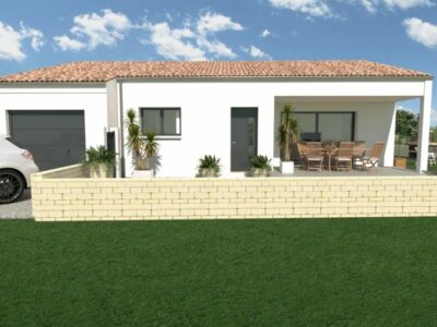 Ref:50201 - Villa de 100m² avec garage et terrasse à Pépi...