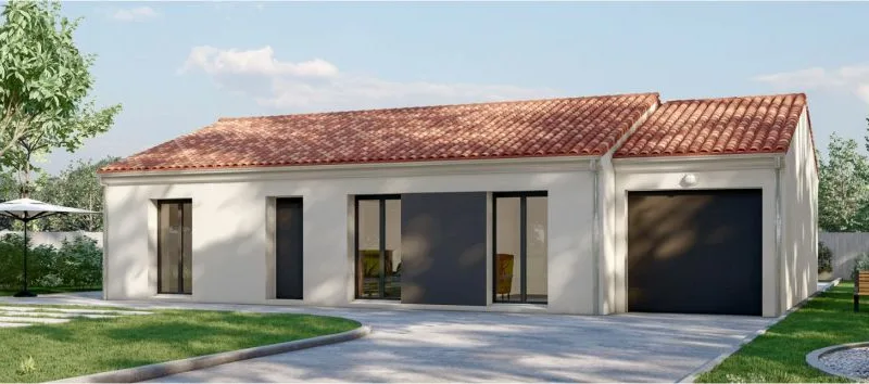 Ref:51925 - Maison à Bâtir de 100 m² à Gagnac