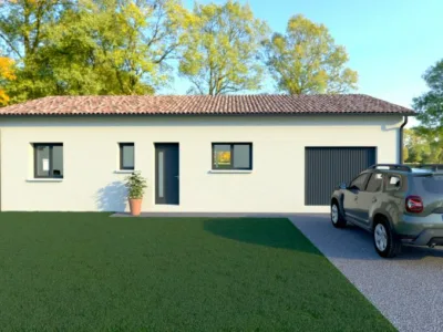 Ref:52009 - Villa à construire aux normes PMR + terrain, ...