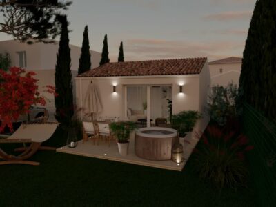 Ref:52353 - Villa neuve de 44m² à Marseillan