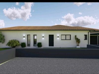 Ref:50428 - villa fonctionnelle de 90 m2 avec garage T4
