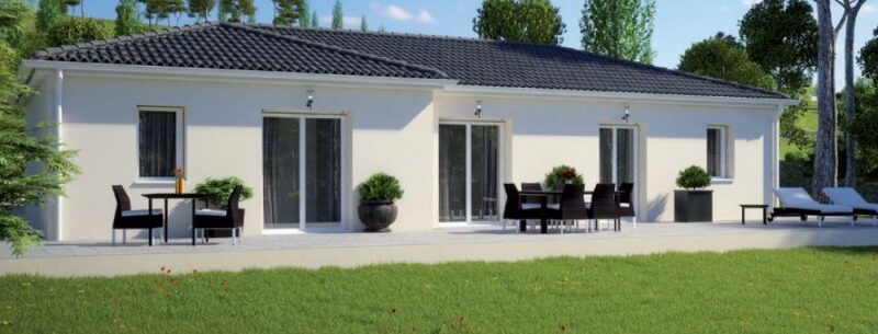 Ref:50978 - Beau plain pied raffiné de 100 m²