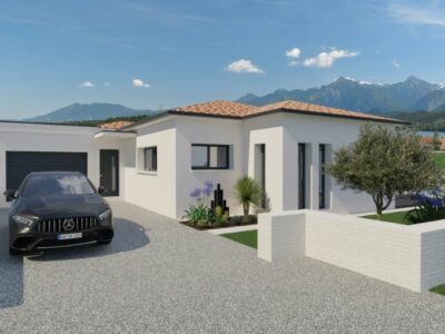 Ref:51218 - Votre Maison contemporaine de 102 m² avec gar...