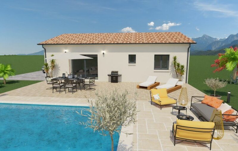 Ref:52368 - A SAISIR VILLA T4 + TERRAIN 450 M2 FONSORBES