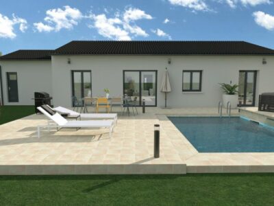 Ref:51242 - Villa à construire + terrain, clarac 31210