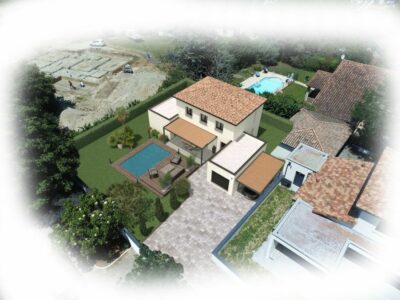 Ref:52884 - Villa contemporaine T5 120 m2 à bâtir à Lauze...