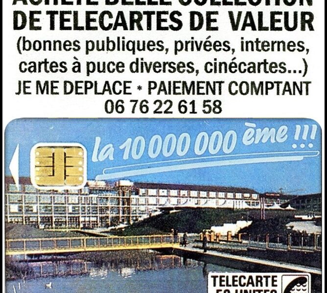 ACHÈTE CARTES TÉLÉPHONIQUES DE VALEUR