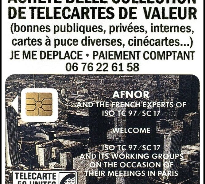 ACHÈTE CARTES TÉLÉPHONIQUES DE VALEUR